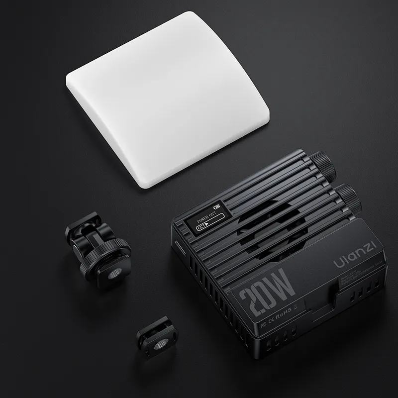 Ulanzi LE20 20W Pocket RGB Video Light 3200Lx CRI≥95 L090 - Image 8
