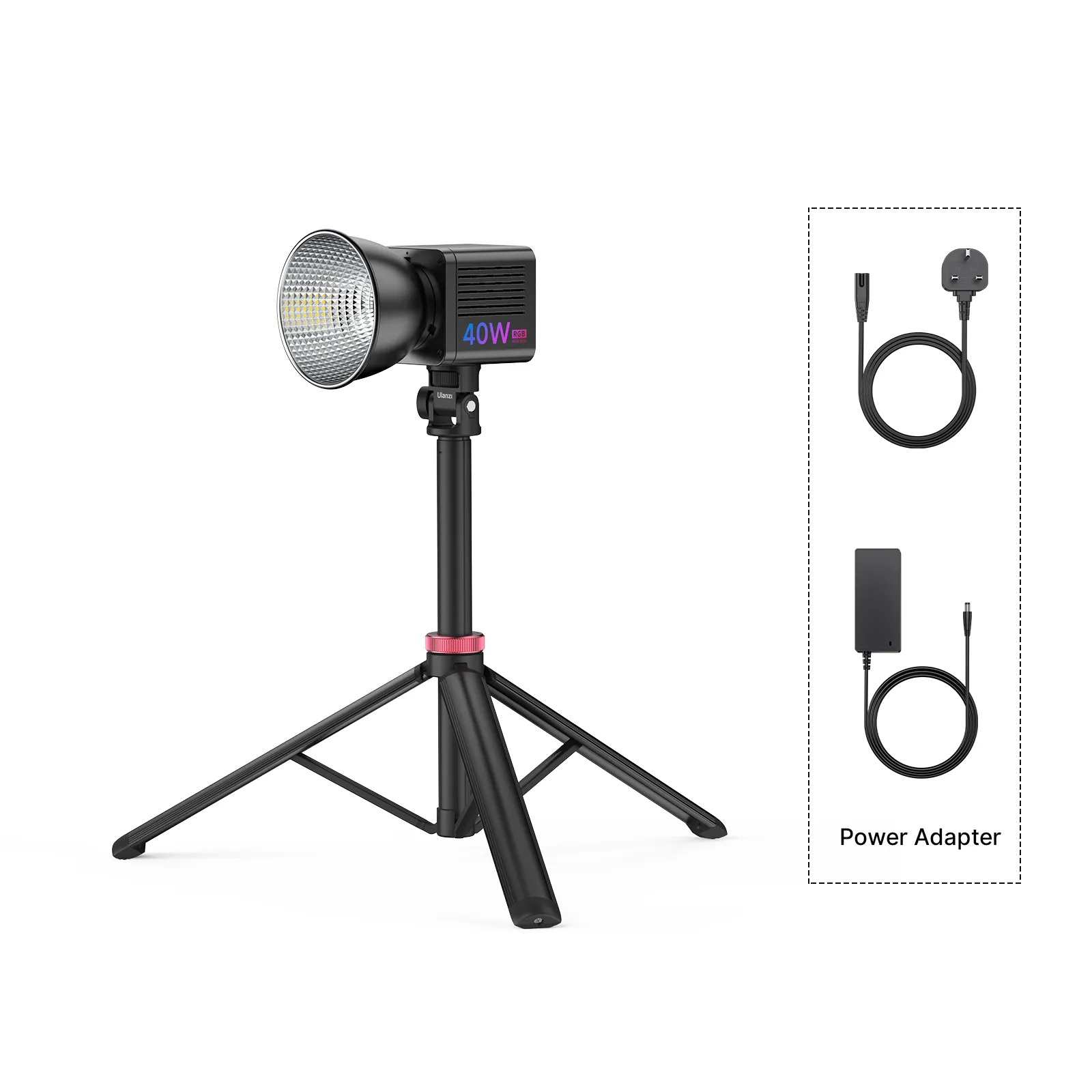 Ulanzi L024 40W RGB Portable LED Video Light - Image 20