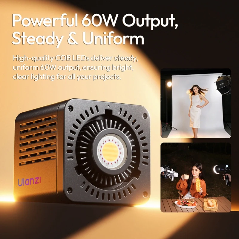 Ulanzi C60 60W RGB Video Light - Image 4