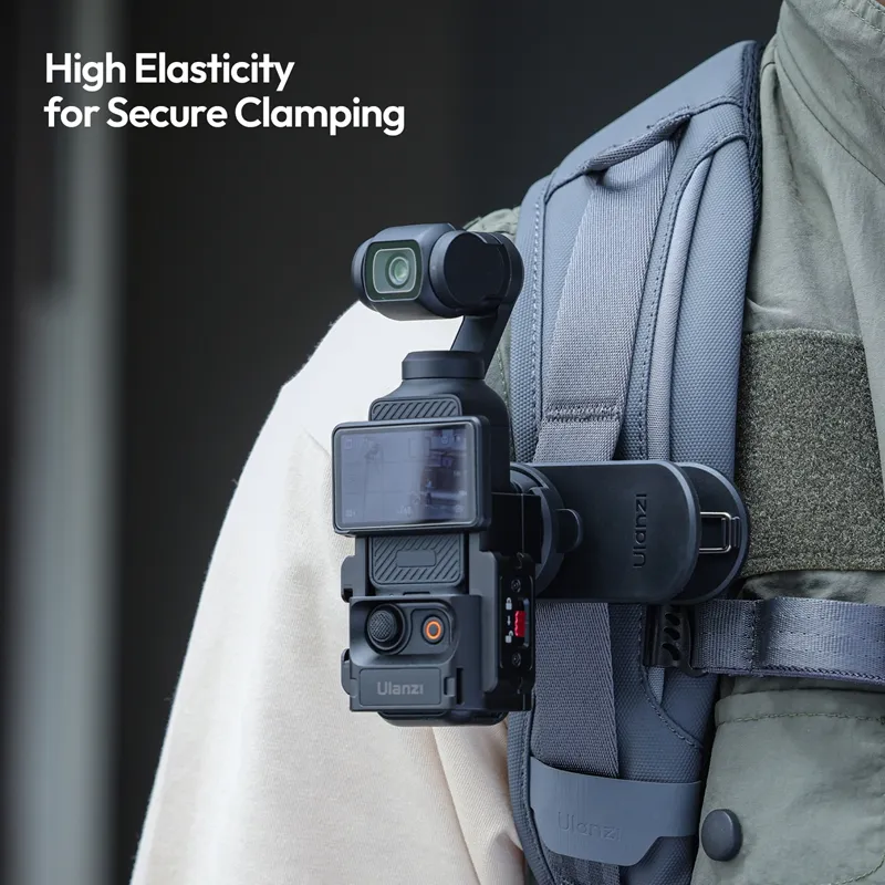Ulanzi CK01/CK02 Cka Quick Release Backpack Clip for Xtra Muse & DJI Pocket 3/4 & Insta360 Luna - Image 10