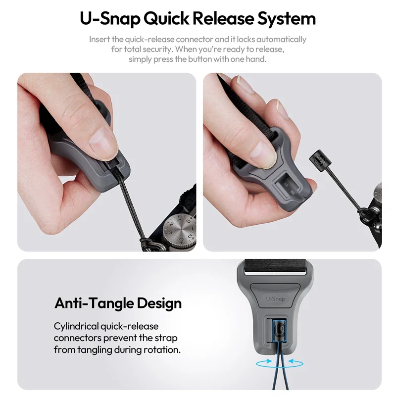 Ulanzi CSS1 U-Snap Camera Shoulder Strap B194 - Image 5