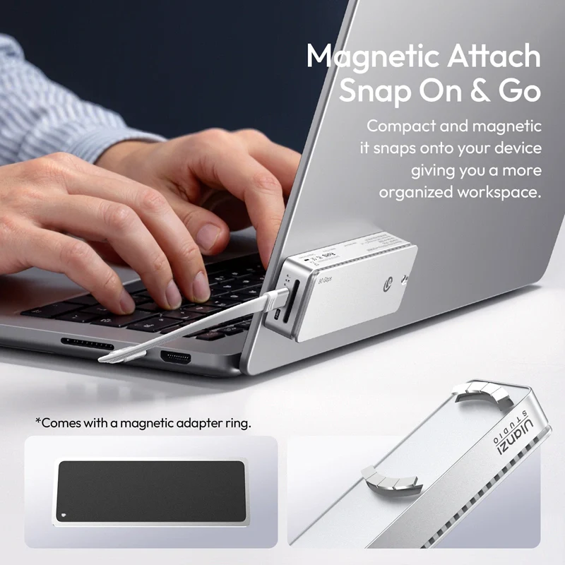 Ulanzi DT580 80Gbps M.2 NVMe SSD Enclosure - Image 7