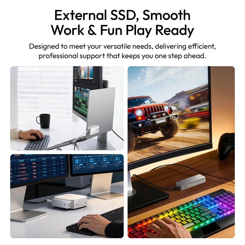 Ulanzi DT580 80Gbps M.2 NVMe SSD Enclosure - Image 8
