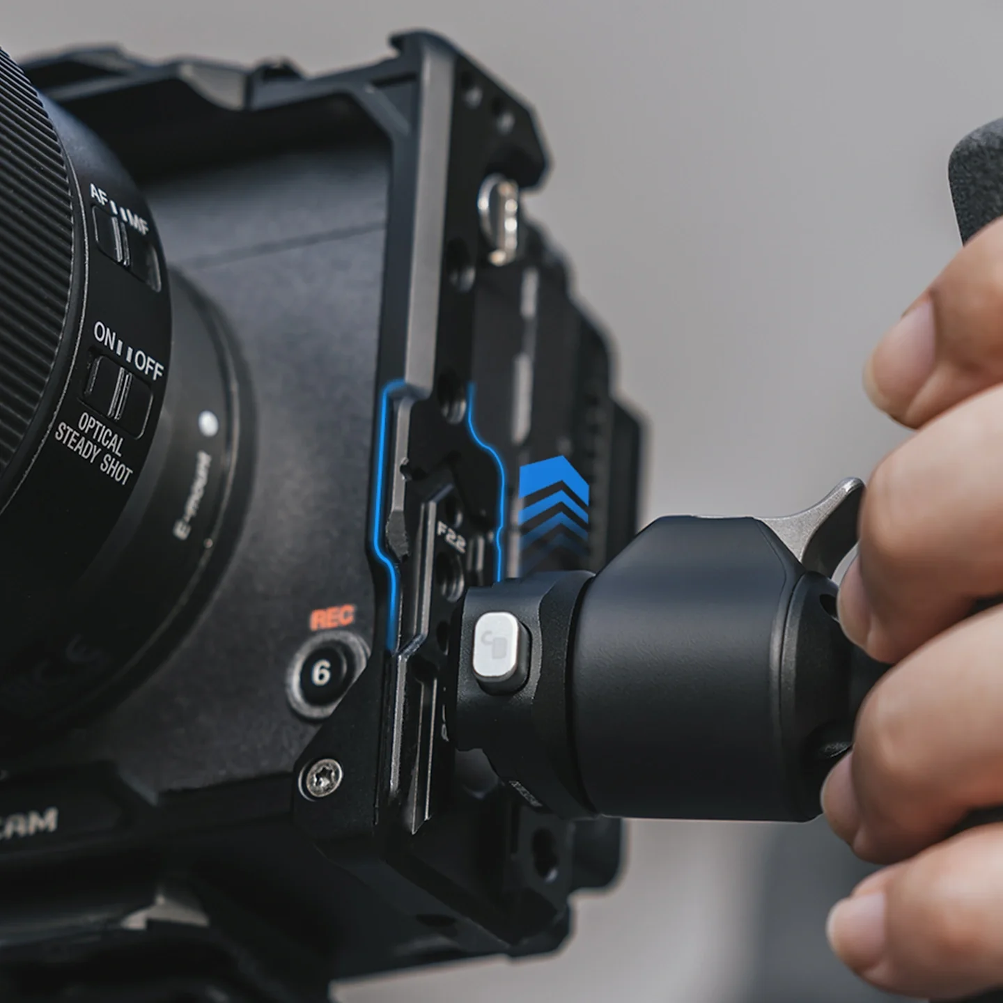 Falcam F22 Quick Release Side Handle PRO (Left) F22B5601 - Image 5