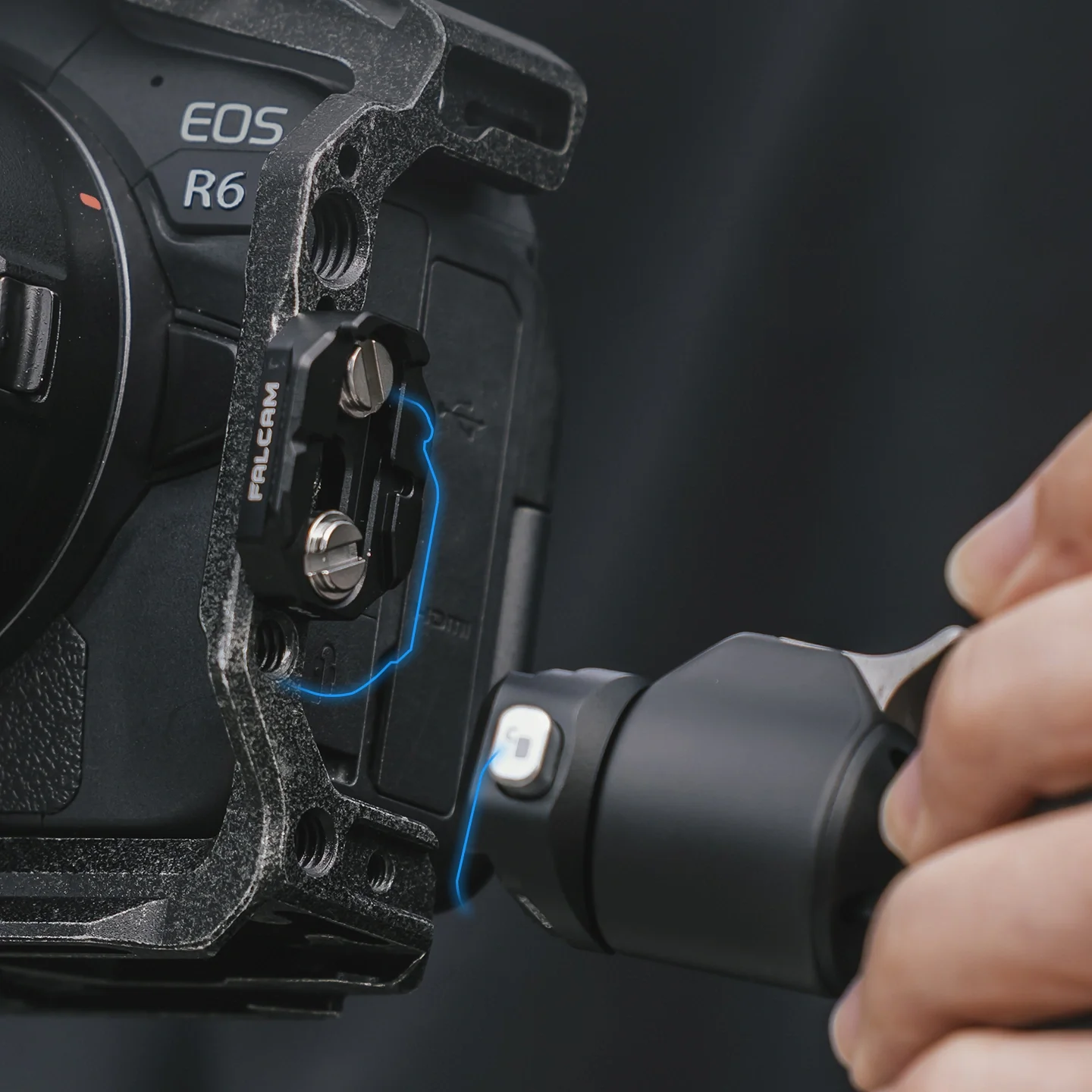 Falcam F22 Quick Release Side Handle PRO (Left) F22B5601 - Image 6