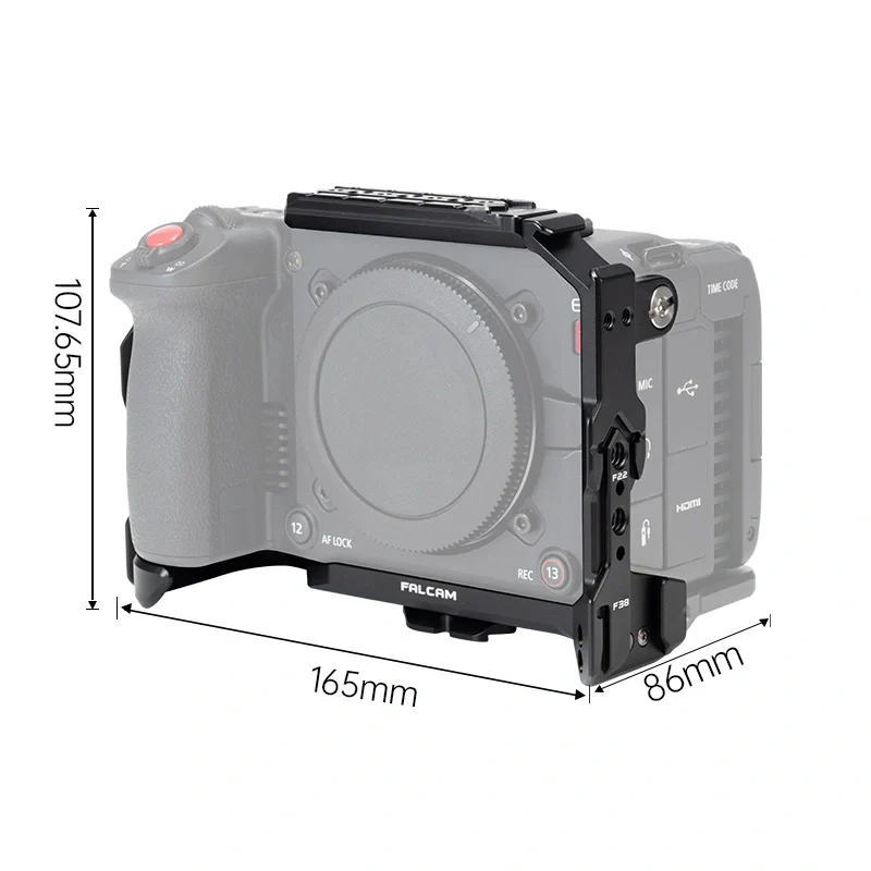 Falcam F22 & F38 Quick Release Camera Cage For Canon C50 C00B5B02 - Image 9