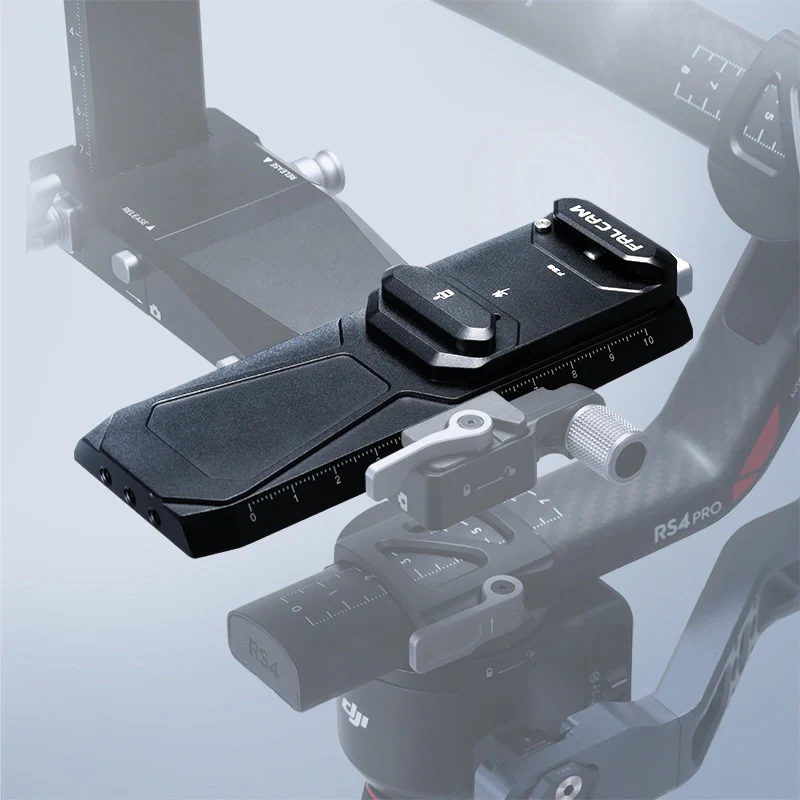 FALCAM F38 Quick Release Base V2 Compatible with DJI RS5/RS4/RS4 Pro/RS3/RS3 Pro/RS2/RSC2 F38B5416