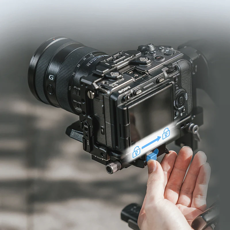 FALCAM  F38 Quick Release Kit V2 Compatible with DJI  RS5/RS4/RS4 Pro/RS3/RS3 Pro/RS2/RSC2 F38B5401 - Image 3