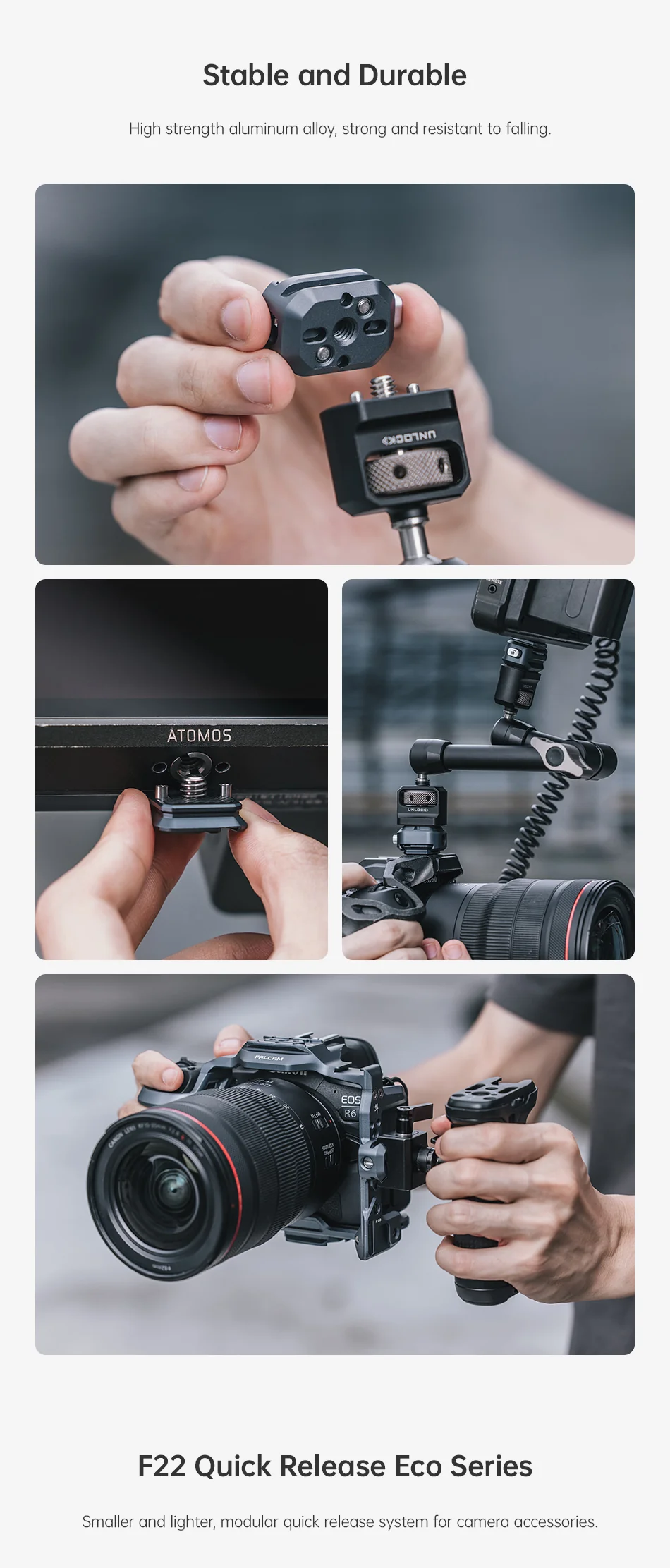 Falcam FALCAM F22 Thread Adapter Kit V2 (Compatible with NATO) F22A4404 - Image 5