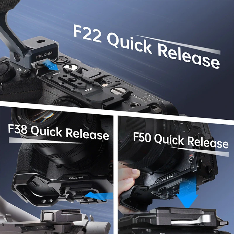 Falcam F22&F38 Quick Release Cage for Sony FX3/FX30 - Image 5