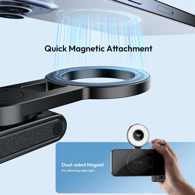 Ulanzi JJ03 3-in-1 Magnetic Phone Tripod with Remote Control - Image 2