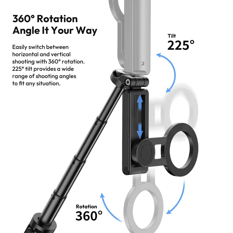 Ulanzi JJ03 3-in-1 Magnetic Phone Tripod with Remote Control - Image 6
