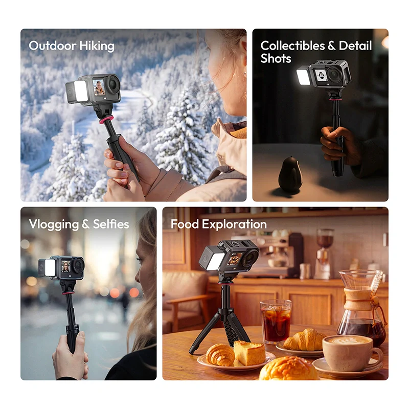 Ulanzi LM24 Quick Release Mini Fill Light II For Action 6/Nano - Image 4