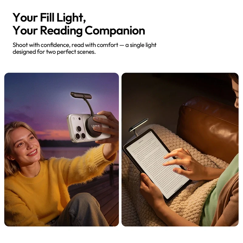 Ulanzi M10 Magnetic Flexible Phone Light - Image 2
