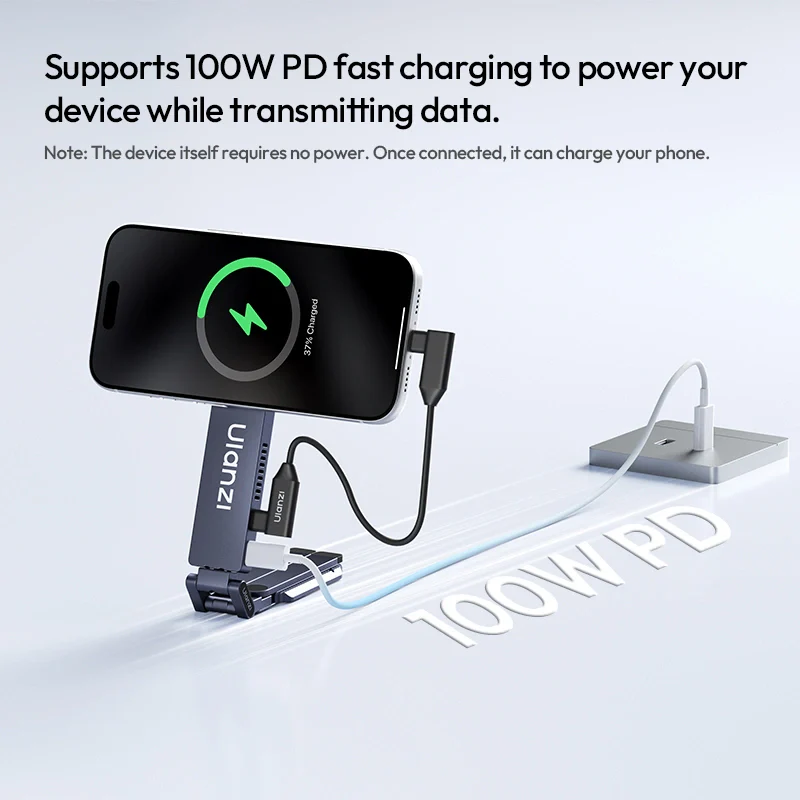 Ulanzi MA58 Magsafe SSD Enclosure Phone Stand - Image 4