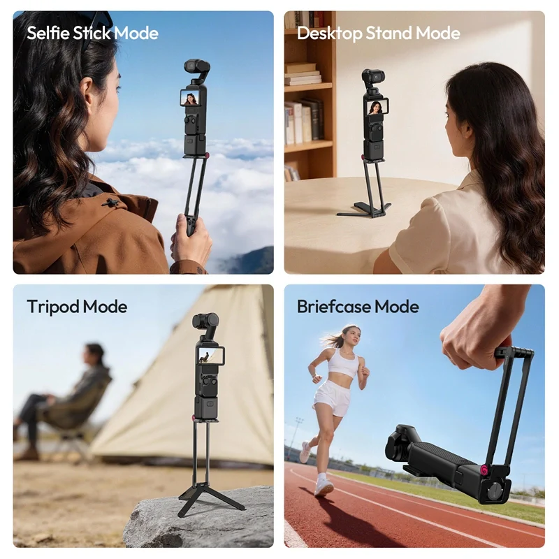 Ulanzi MA66 Magnetic Quick Release Tripod for Pocket 3/4 & Xtra Muse & Insta360 Luna - Image 2