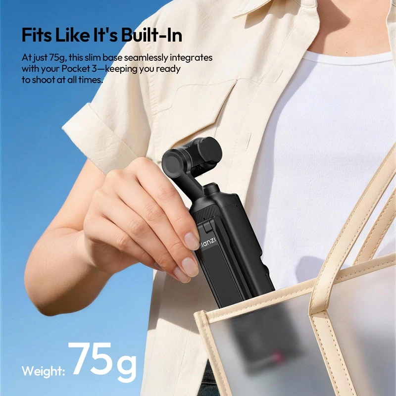 Ulanzi MA66 Magnetic Quick Release Tripod for Pocket 3/4 & Xtra Muse & Insta360 Luna - Image 8