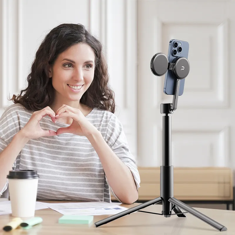 Ulanzi MG-002 Magnetic Phone Selfie Stick Tripod Max M001B - Image 4