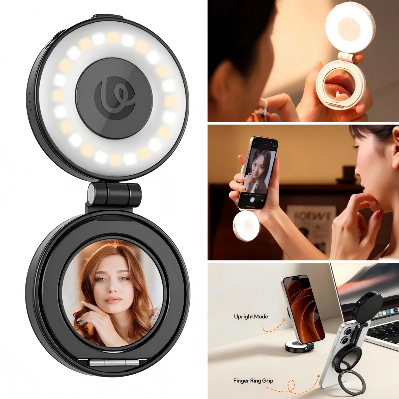 Ulanzi Magsafe Tripod & Selfie Ring Light Gift Set - Image 11