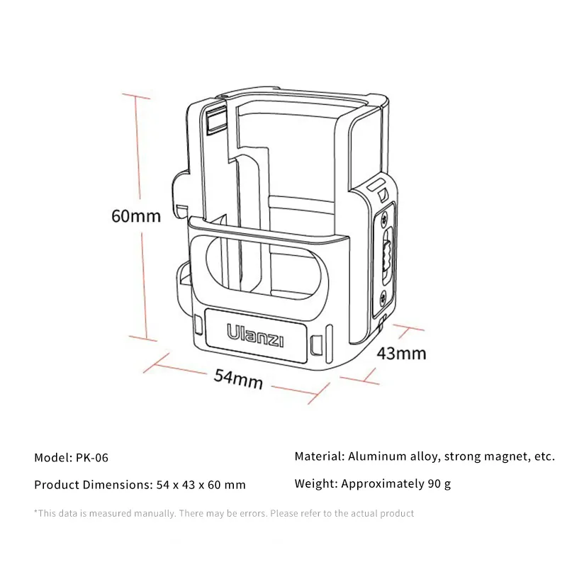 Ulanzi PK-06 Expansion Adapter for Pocket 3/4  & Xtra Muse C014 - Image 9
