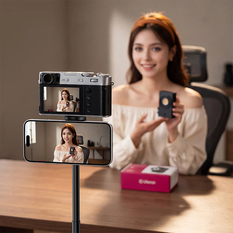 Ulanzi MT-44M 2-in-1 Magnetic & 1/4" Selfie Stick Tripod - Image 6