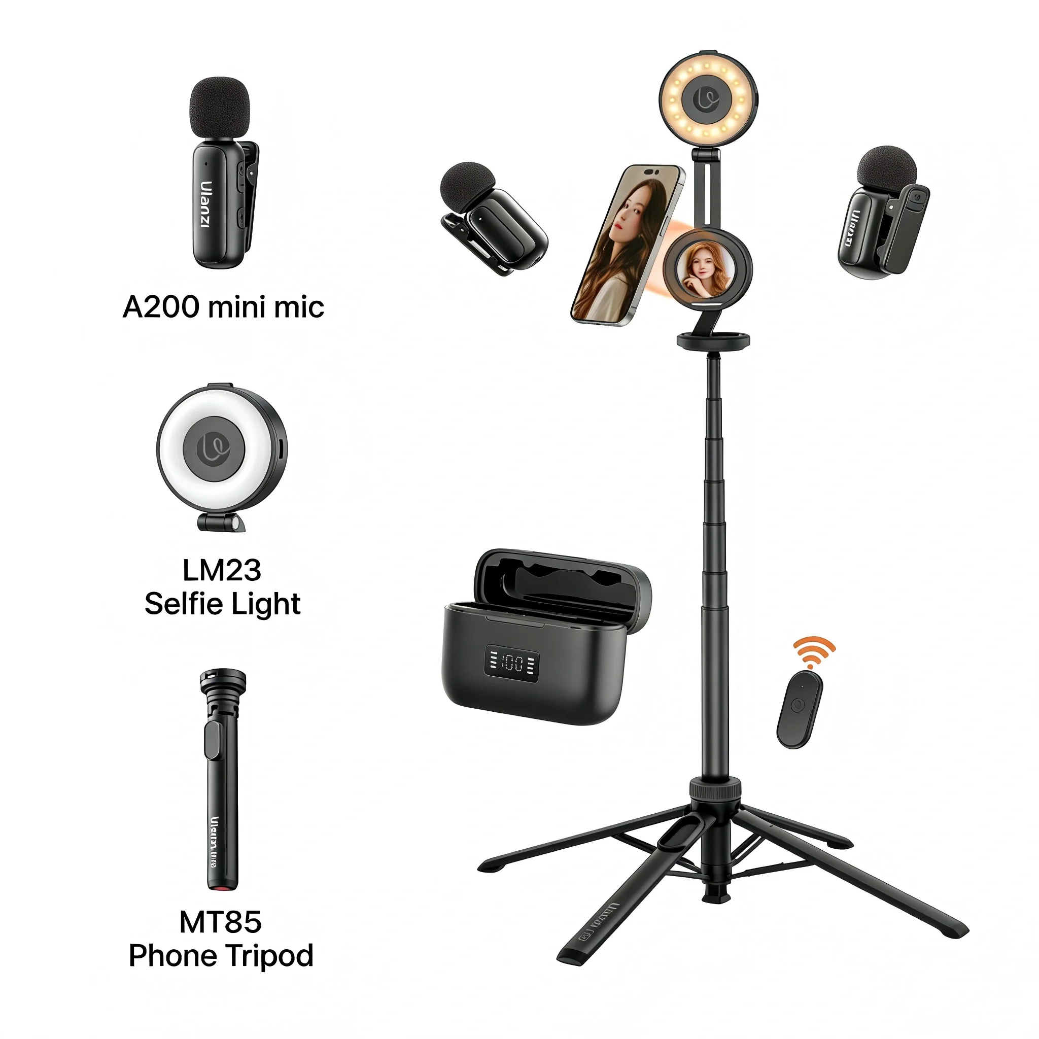 Ulanzi MT85 Automatic Pop-Up Phone Tripod (Magsafe) - Image 8