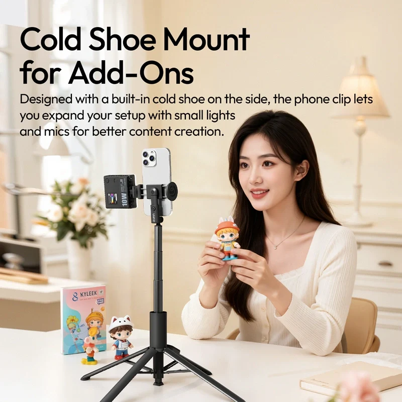 Ulanzi MT86 Automatic Pop-up Phone Tripod (Phone Clamp) S023 - Image 5