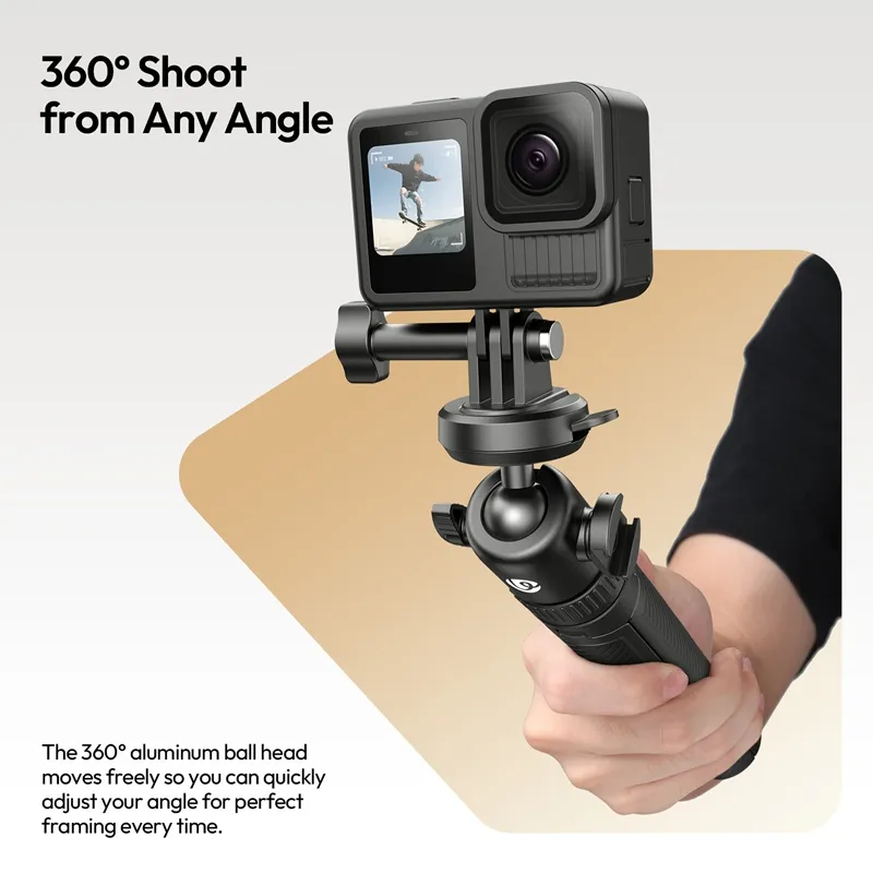 Ulanzi MT90 Cka Quick-Release Tripod for Pocket 3/4 & Insta360 Luna - Image 7