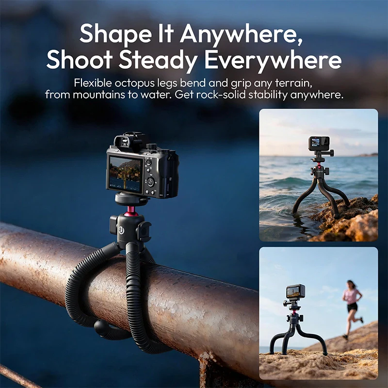 Ulanzi MT91 Cka Quick Release Octopus Tripod S047 - Image 3