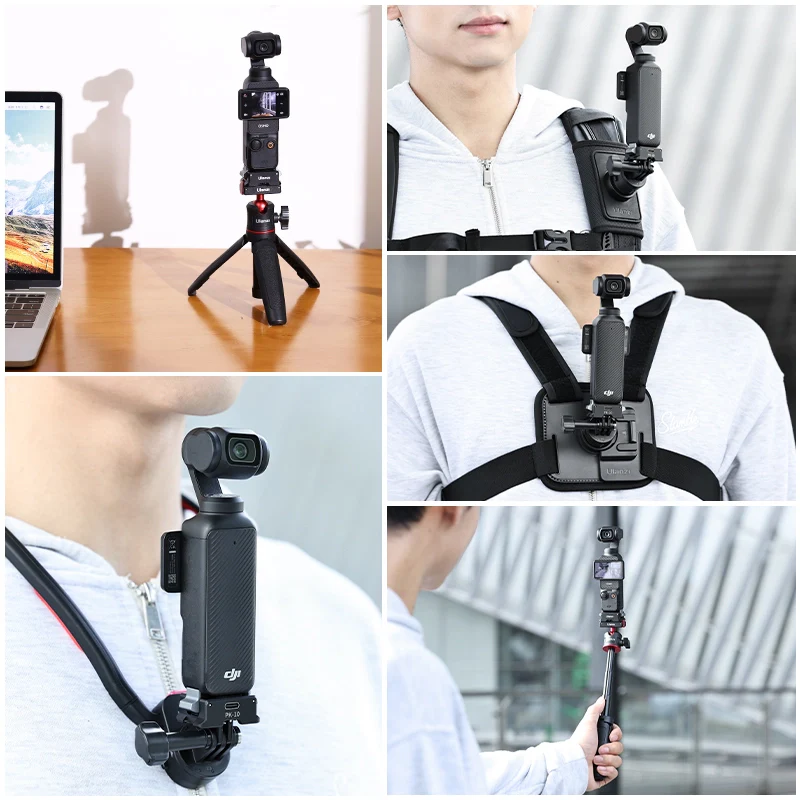 Ulanzi PK-10 Pocket 3/4 & Xtra Muse Expansion Adapter for DJI Action Camera - Image 2
