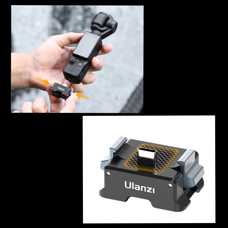Ulanzi PK-10 Pocket 3/4 & Xtra Muse Expansion Adapter for DJI Action Camera - Image 6