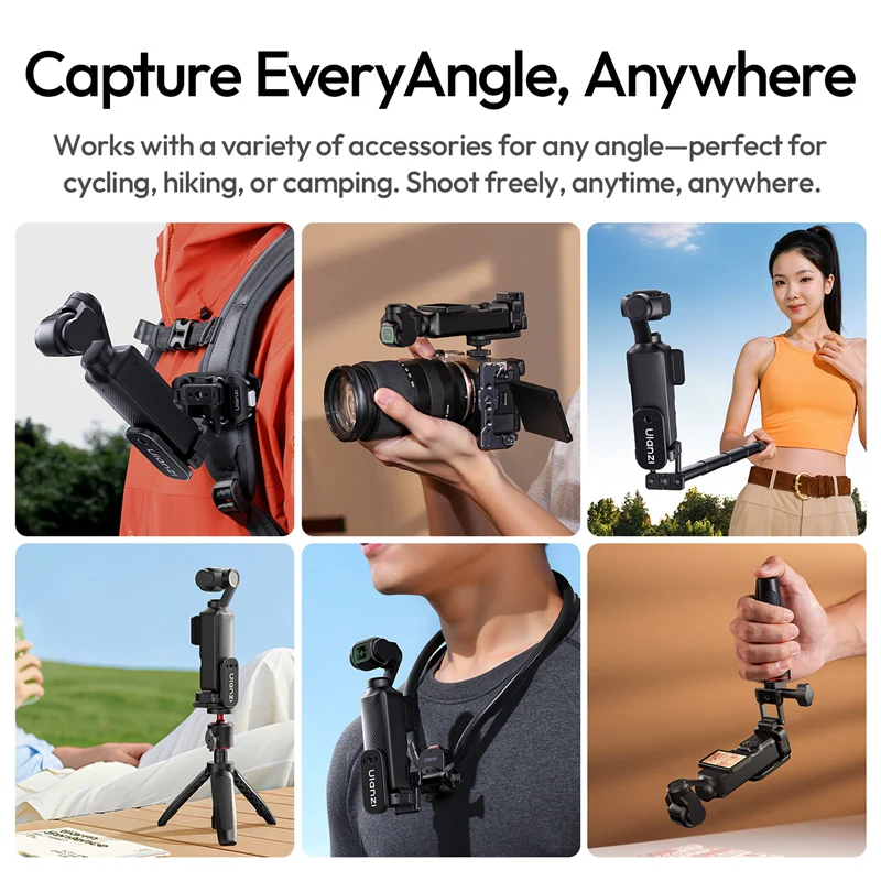 Ulanzi PK16 Quick-Release Magnetic Base for DJI Osmo Pocket 4/3 - Image 5