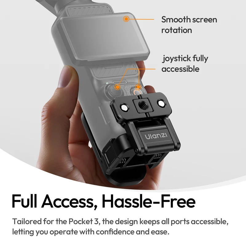 Ulanzi PK16 Quick-Release Magnetic Base for DJI Osmo Pocket 4/3 - Image 8