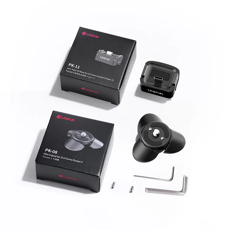 Ulanzi Pocket 3/4 & Xtra Muse & Insta360 Luna Mini Tripod Kit - Image 18