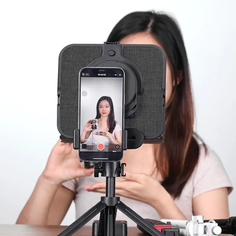 Ulanzi RT02 Universal Teleprompter for Tablets and Smartphones with Remote Control R004GBB1 - Image 7