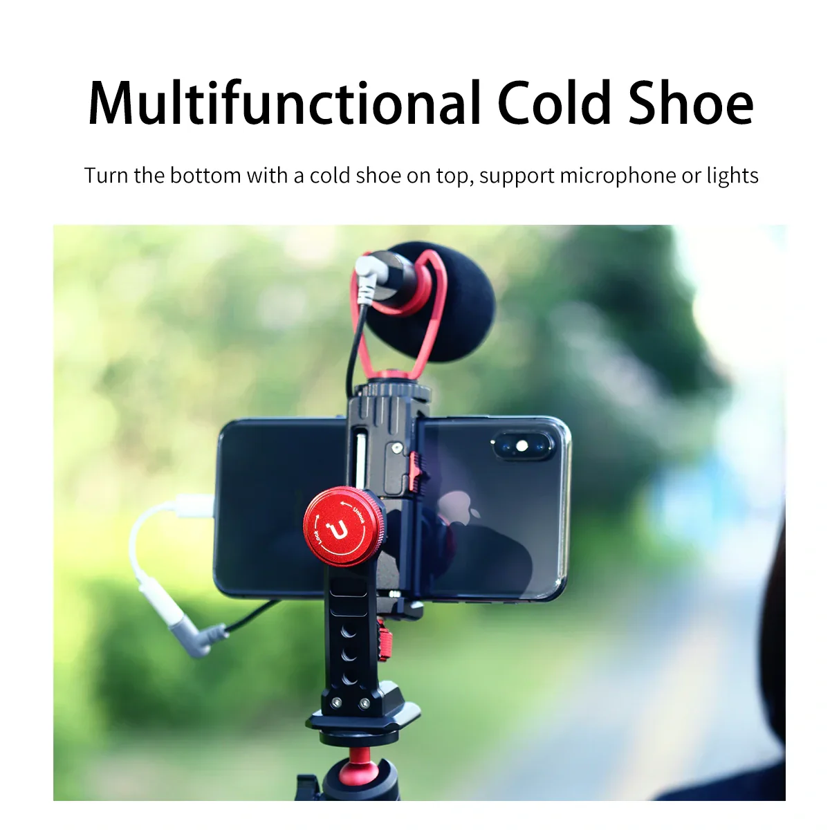 Ulanzi ST-14 Iron Man III 360° Arca Tripod Phone Mount - Image 3