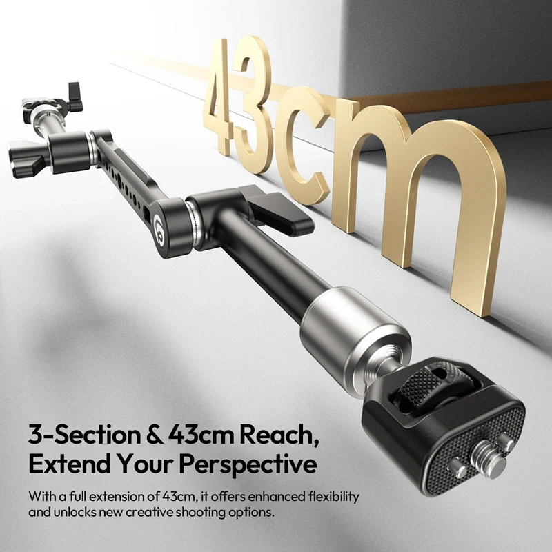 Ulanzi TA10 3-Section Articulating Magic Arm T133 - Image 4