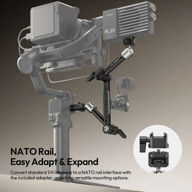 Ulanzi TA10 3-Section Articulating Magic Arm T133 - Image 7