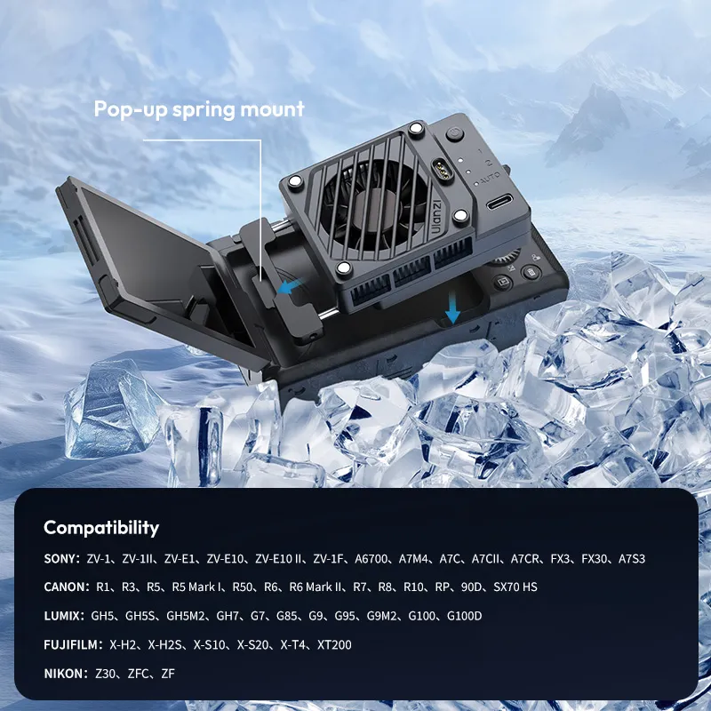 Ulanzi CU01 Thermostatic Semiconductor Camera Cooler Kit - Image 4