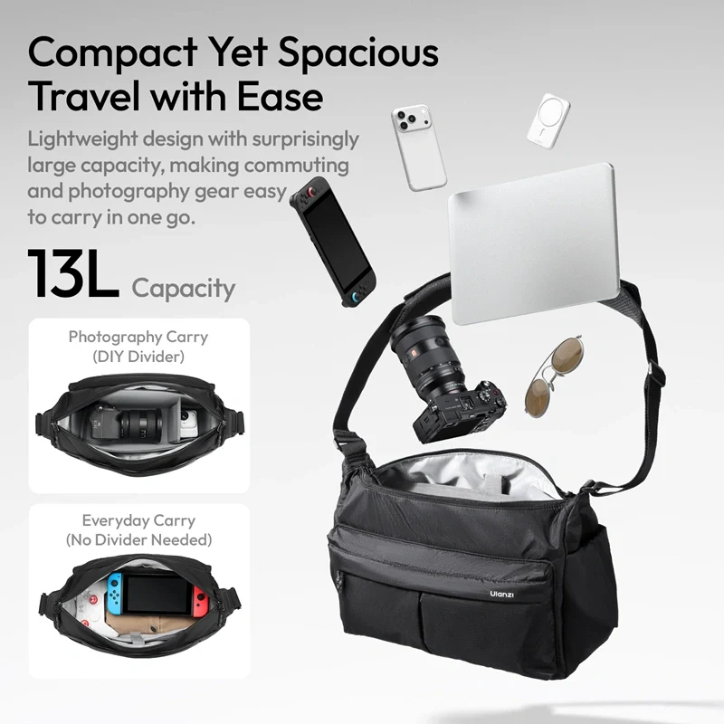 Ulanzi U023 Urban Daily Shoulder Bag - Image 2