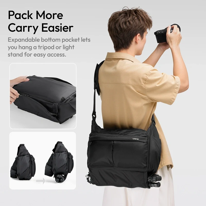 Ulanzi U023 Urban Daily Shoulder Bag - Image 6