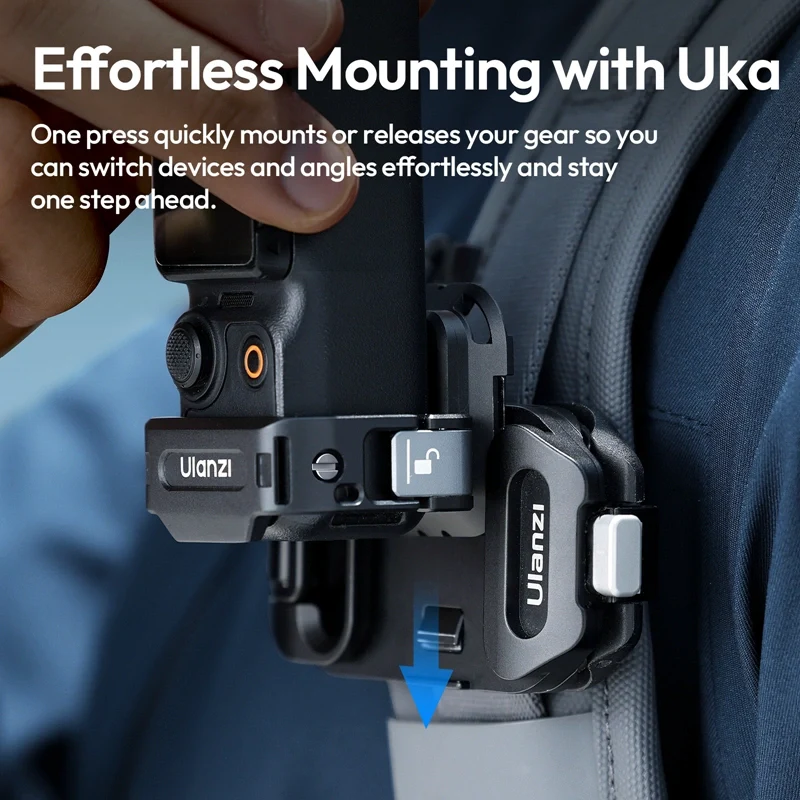 Ulanzi PK13 Pocket 3/4 & Xtra Muse Quick-Release Expansion Adapter C067 - Image 2