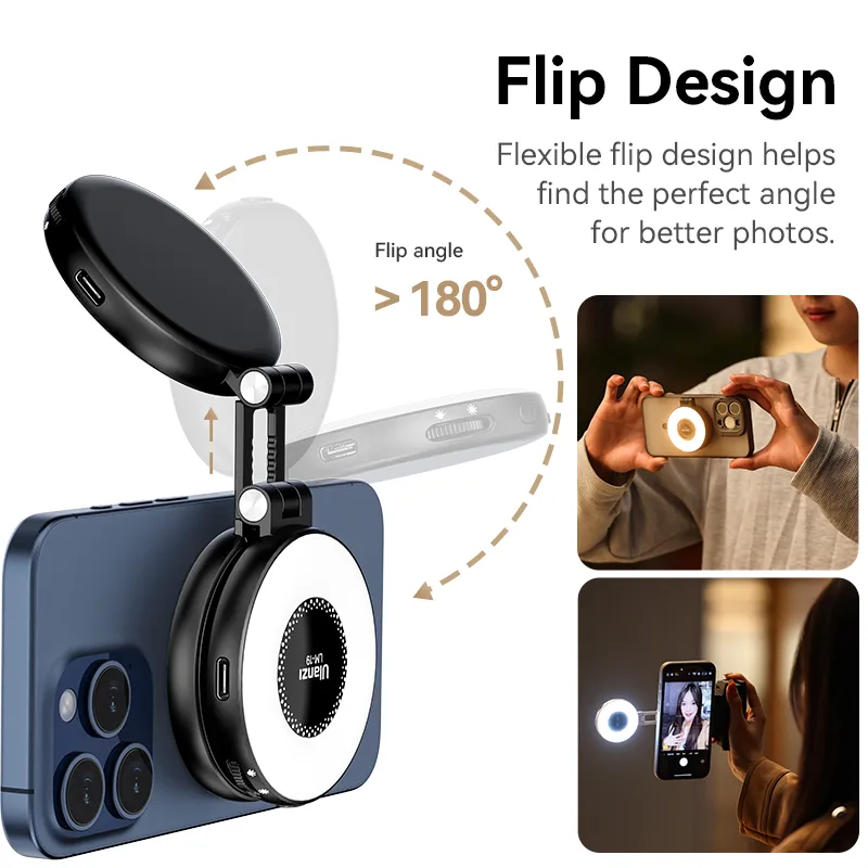 Ulanzi LM19 MagSafe LED Selfie Ring Light L049GBB1 - Image 4