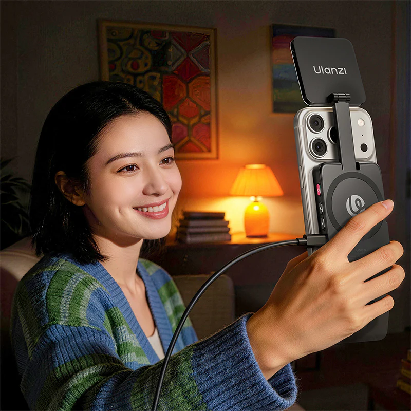 Ulanzi GL01 GlowUp Fill Light for Smartphone - Image 12