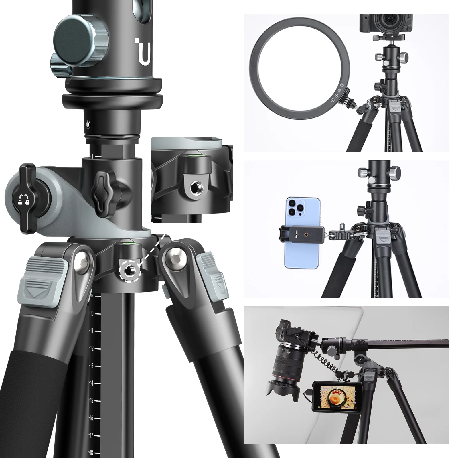 Ulanzi MT-59 Multifunction Camera Monopod Tripod 3114 - Image 6