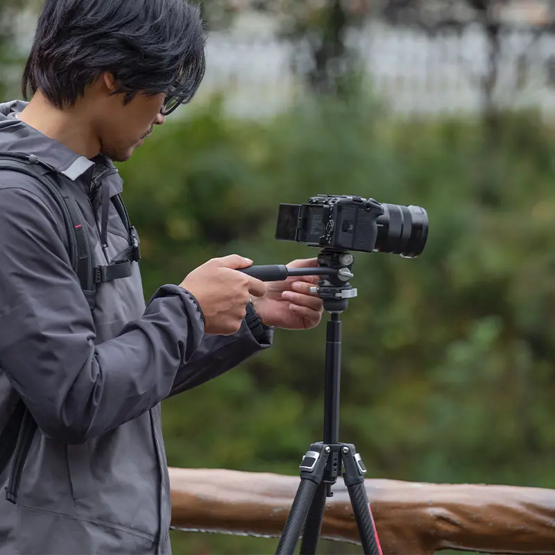 Ulanzi TT09 Carbon Fiber Travel Tripod Arca-Swiss/F38 - Image 9