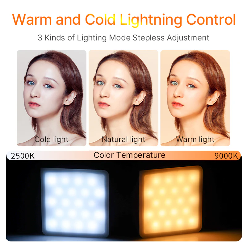Ulanzi VL49 Pro Rechargeable Mini RGB Light B01001 - Image 5