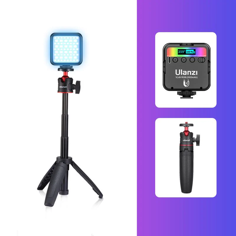 Ulanzi VL49 Rechargeable Mini RGB Light - Image 11