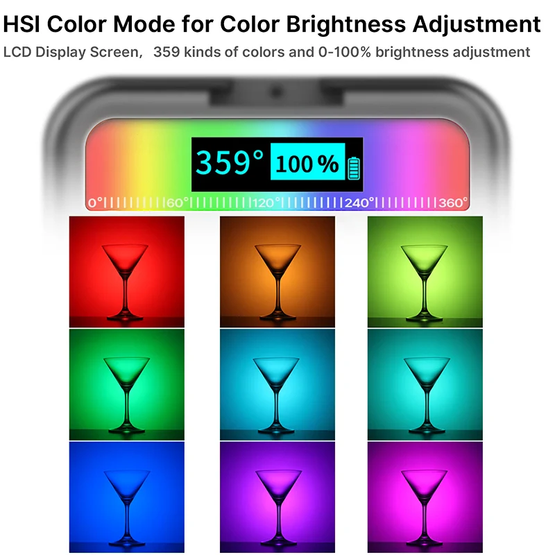 Ulanzi VL49 Rechargeable Mini RGB Light - Image 5