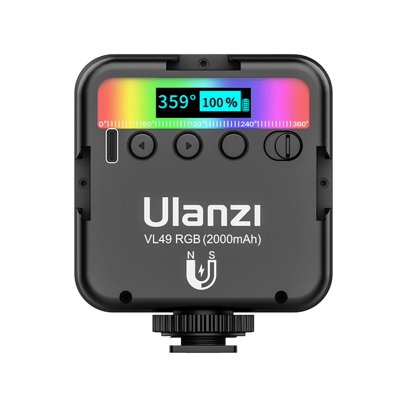Ulanzi VL49 Rechargeable Mini RGB Light - Image 8